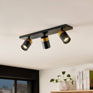 Svítidlo Arcchio černý/zlatý hliník