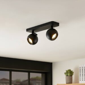 Svítidlo Arcchio signální černá (RAL 9004) železo/hliník