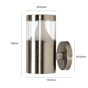 Svítidlo Arcchio nerezová ocel V4A nerezová ocel