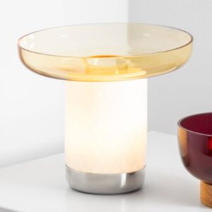 Svítidlo Artemide bílá/žlutá ručně vyráběné sklo/plast