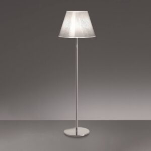 Svítidlo Artemide bílý/chrom polykarbonát/pergamenový papír/ocel
