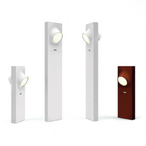 Svítidlo Artemide rezavě hnědá technopolymer/polykarbonát/ocel/hliník