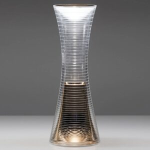 Svítidlo Artemide měď/průhledná metakrylát/hliník