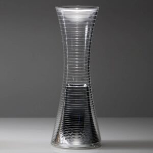 Svítidlo Artemide hliník/transparentní metakrylát/hliník