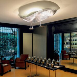 Svítidlo Artemide chrom leštěný hliník/plast