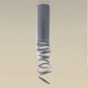 Svítidlo Artemide šedá hliník