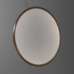 Svítidlo Artemide bronz/bílý plast/hliník