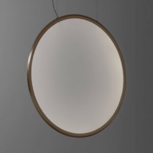 Svítidlo Artemide bronz/bílý plast/hliník