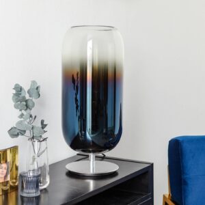 Svítidlo Artemide modrá hliník/sklo