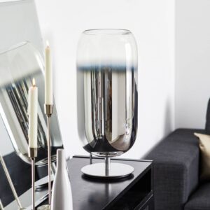 Svítidlo Artemide stříbrná hliník/sklo