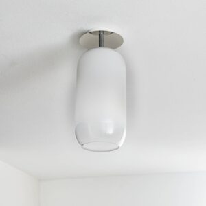 Svítidlo Artemide bílá hliník/sklo