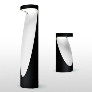 Svítidlo Artemide antracitová/světle šedá hliník/polykarbonát/ocel/nerezová ocel