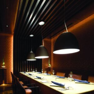 Svítidlo Artemide antracit hliník/metakrylát/sklo