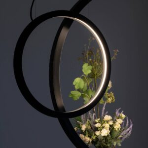 Svítidlo Artemide nikl/bílá hliník/silikon