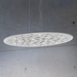 Svítidlo Artemide bílé recyklovaný polyester