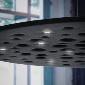 Svítidlo Artemide černé recyklovaný polyester