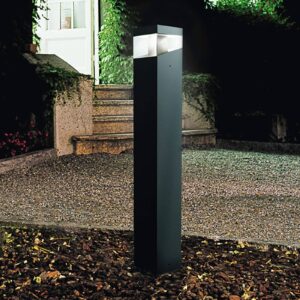 Svítidlo Artemide antracit/čirá hliník/polykarbonát