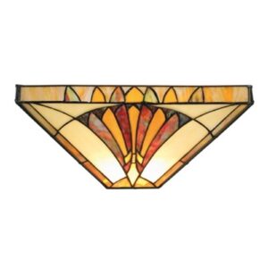 Svítidlo Artistar hnědá/krémová kov/sklo