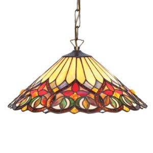 Svítidlo Artistar žlutá/červená/zelená/hnědá kov/sklo