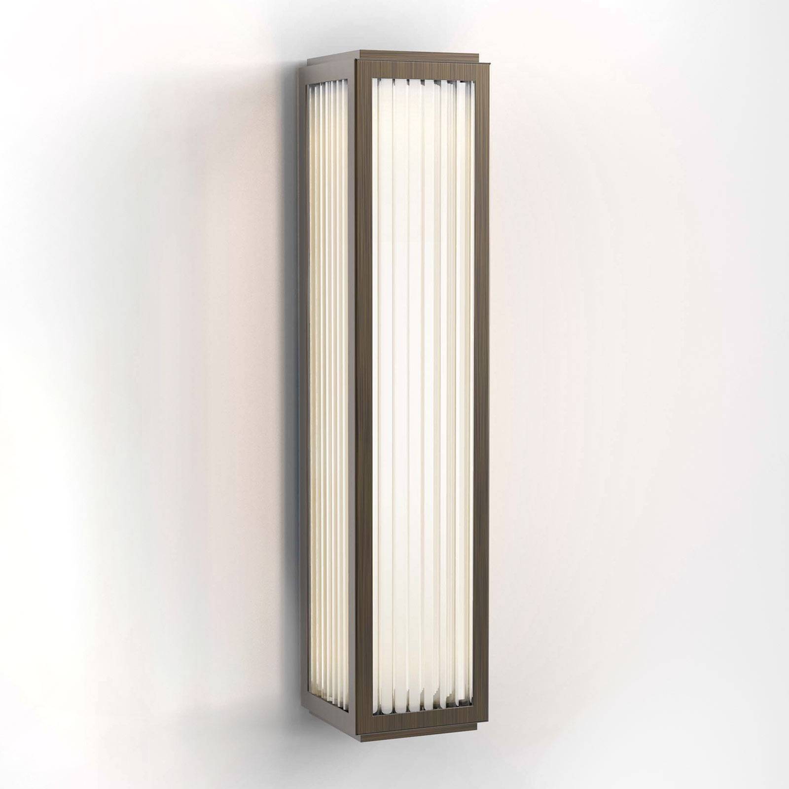 Svítidlo Astro bronz/opálová kov/sklo