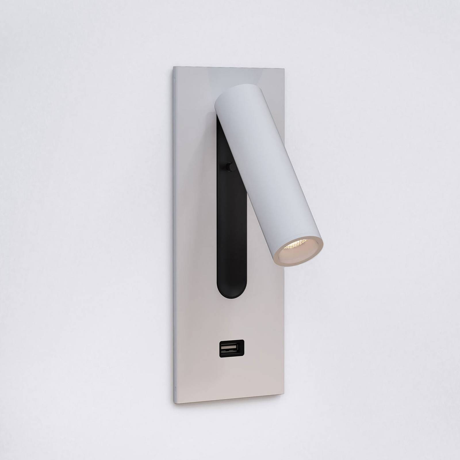 Astro Fuse LED USB nástěnné zapuštěné světlo, Ložnice, kov, 3.5W, Energetická třída: F, L: 7.5 cm, K: 20cm - Image 2