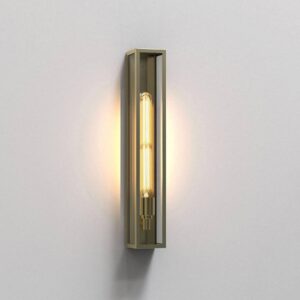 Svítidlo Astro mosaz přírodní/čirá mosaz/sklo