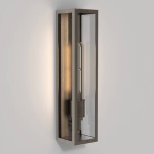 Svítidlo Astro čirá/bronz ocel/sklo