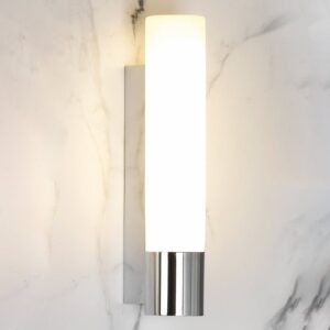 Svítidlo Astro chrom leštěný/bílá kov/zinek/polykarbonát