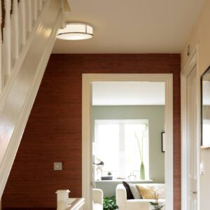 Svítidlo Astro chrom/bílá kov/sklo