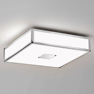 Svítidlo Astro chrom/bílá kov/sklo