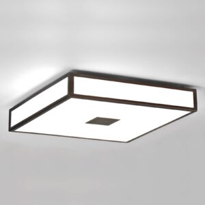 Svítidlo Astro bronz/bílý ocel/sklo