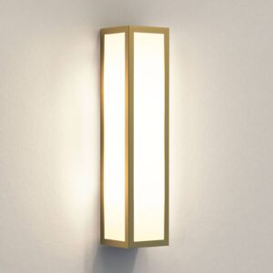 Svítidlo Astro antická mosaz/bílá mosaz/sklo