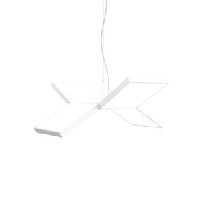 Svítidlo Atelje Lyktan bílý/opálový hliník/akryl