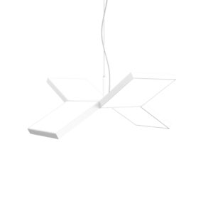 Svítidlo Atelje Lyktan bílý/opálový hliník/akryl