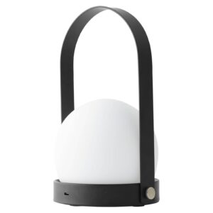 Svítidlo Audo Copenhagen opálová bílá/černá opálové sklo/ocel povrstvená