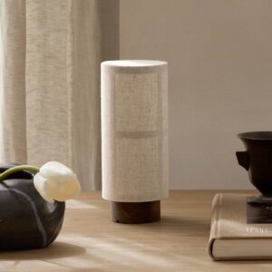 Svítidlo Audo Copenhagen přírodní barvy/tmavé dřevo ocel/len/dřevo/plast