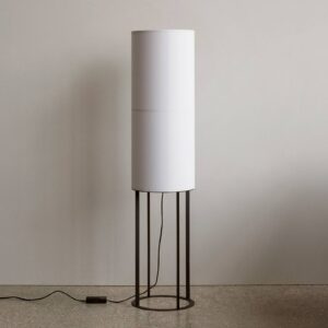 Svítidlo Audo Copenhagen bílá/černá ocel s práškovým lakem/len/plast