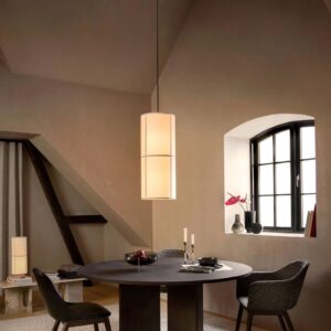 Svítidlo Audo Copenhagen bílá len/ocel/plast