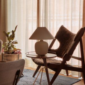 Svítidlo Audo Copenhagen bílá keramika/textil