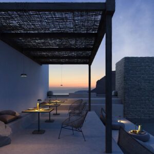 Svítidlo Axo Light černé hliník/nerez/plast