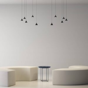 Svítidlo Axo Light černá hliník/plast