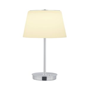 Svítidlo BANKAMP matný nikl/bílá hliník/sklo