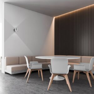 Svítidlo BANKAMP matný nikl hliník/železo/sklo