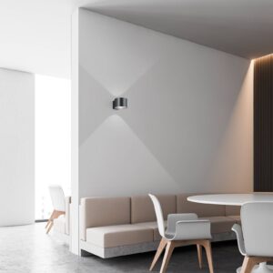 Svítidlo BANKAMP antracit hliník/železo/sklo