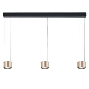 Svítidlo BANKAMP růžově zlatá/antracit hliník/železo/sklo