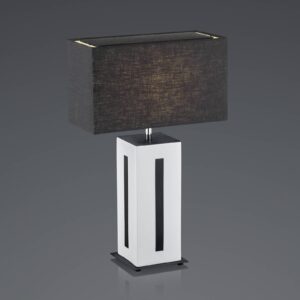 Svítidlo BANKAMP bílá/antracit/černá keramika/len/kov