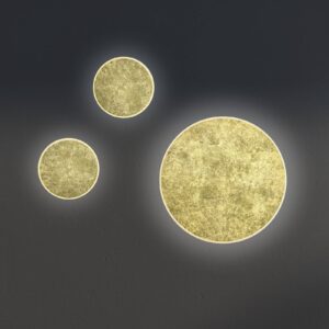 Svítidlo BANKAMP zlatá/opálová bílá hliník/sklo