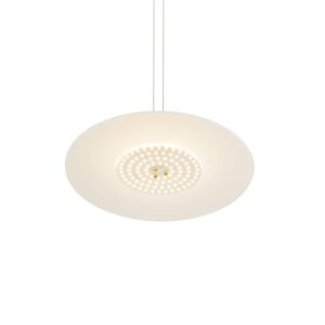 Svítidlo BANKAMP bílá/mosaz kov/sklo