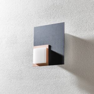 Svítidlo BANKAMP antracit/růžovozlatá kov/akryl