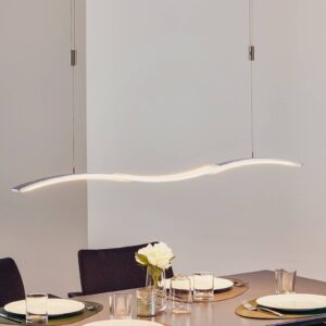 Svítidlo BANKAMP niklová matná/chrom kov/sklo